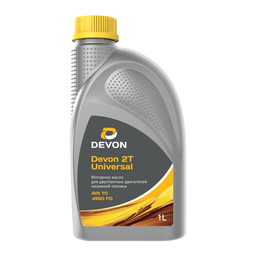 Моторное масло Devon 2T Universal, 4 л, минеральное купить в Мурманске с доставкой