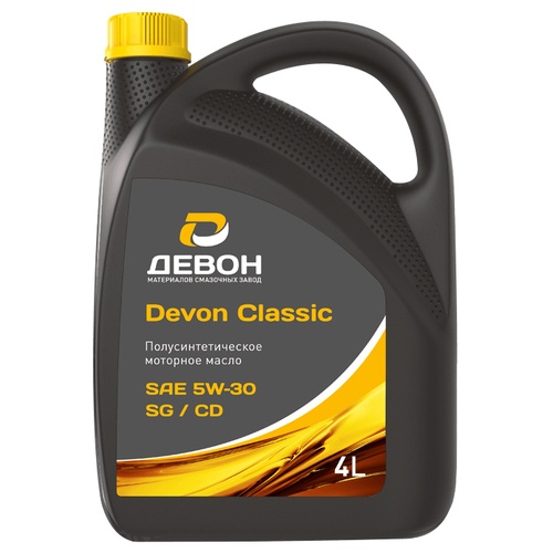 Моторное масло Devon Classic SG/CD 5W-30, 1 л, синтетика купить в Мурманске с доставкой