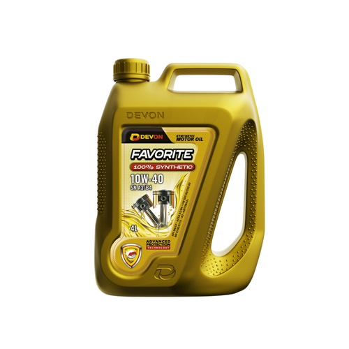 Моторное масло Devon Favorite SN A3/B4 10W-40, 48 кг, синтетика купить в Мурманске с доставкой