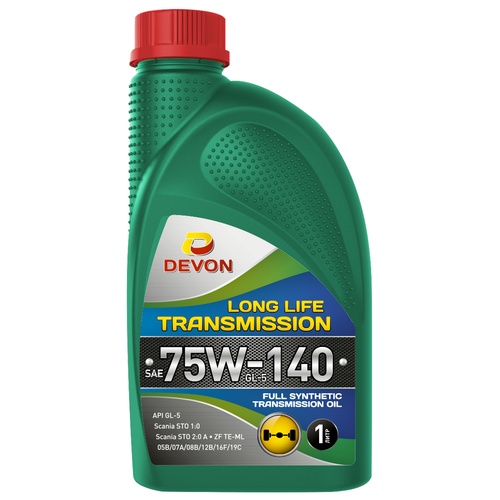 Трансмиссионное масло Devon Long Life Transmission 75W-140 GL-5, 20 л, синтетика купить в Мурманске с доставкой
