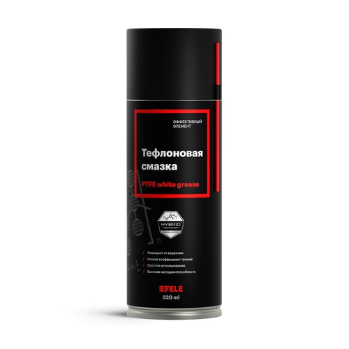 Тефлоновая смазка Efele NLGI 3, 0,52 л, минеральная купить в Мурманске с доставкой