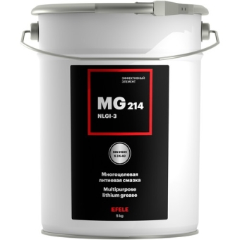 Смазка пластичная Efele MG-214 ISO 46, 18 кг, минеральная