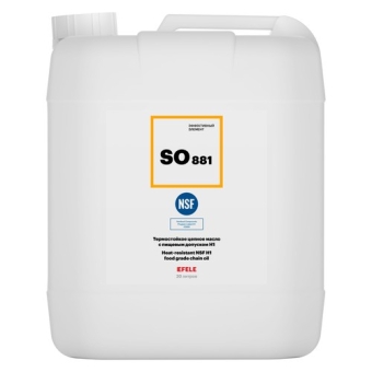 Цепное масло Efele SO-881, 20 л, синтетика