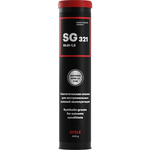 Смазка пластичная морозостойкая Efele SG-321 ISO 150, 5 кг, синтетика купить в Мурманске с доставкой