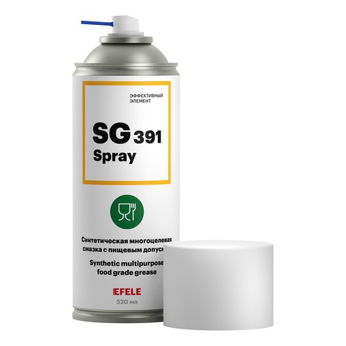 Пищевая смазка Efele SG-391 ISO 400, 0,52 л, синтетика купить в Мурманске с доставкой