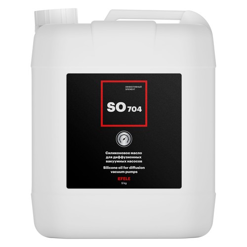 Вакуумное масло Efele SO-704, 5 л, синтетика купить в Мурманске с доставкой