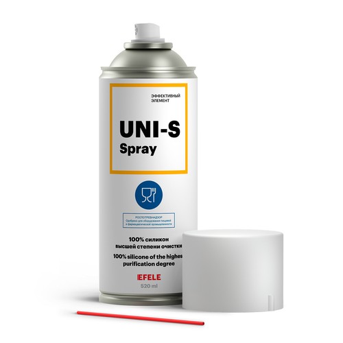 Пищевая смазка Efele UNI-S, 0,52 л, синтетика купить в Мурманске с доставкой
