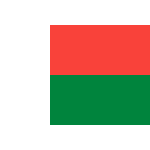 Флаг Мадагаскара купить в Мурманске с доставкой