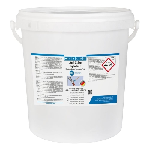 Антикоррозионная паста WEICON Anti-Seize High-Tech, 5 кг купить в Мурманске с доставкой