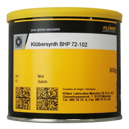 KLUBER Klubersynth BHP 72-102,  600 г купить в Мурманске с доставкой