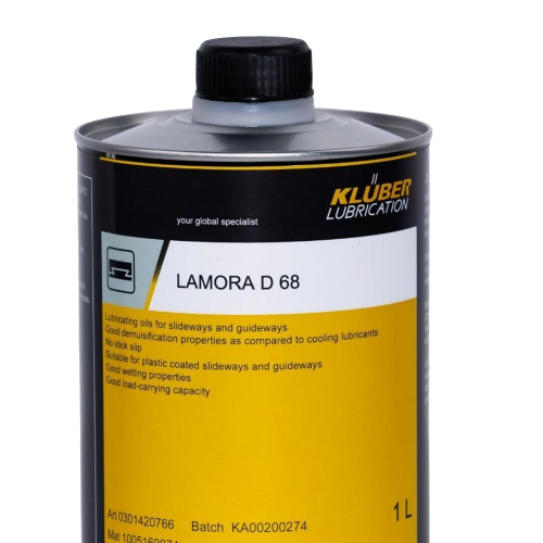 Масло для направляющих скольжения KLUBER Lamora D ISO VG: 68, 1 л, минеральное купить в Мурманске с доставкой