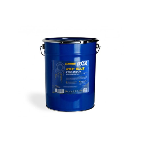 Универсальная синяя смазка Rox Blue PTFE Grease ISO 180, 18 кг, минеральная купить в Мурманске с доставкой