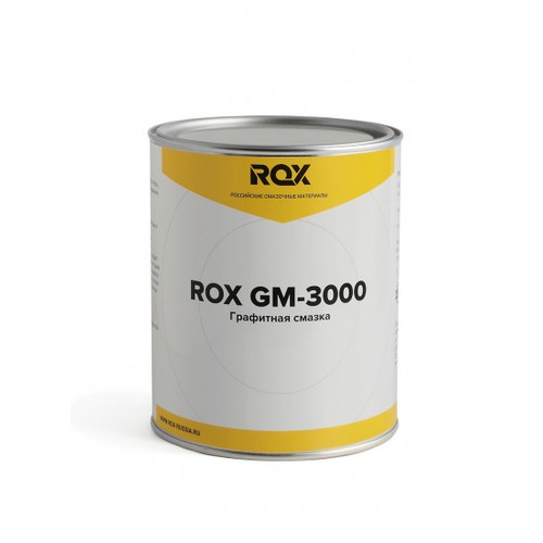 Графитная смазка Rox GM-3000 ISO 3000, 1 кг, минеральная купить в Мурманске с доставкой
