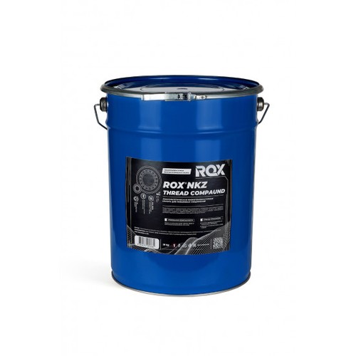 Смазка для компрессорных труб Rox NKZ, 18 кг, полусинтетика купить в Мурманске с доставкой