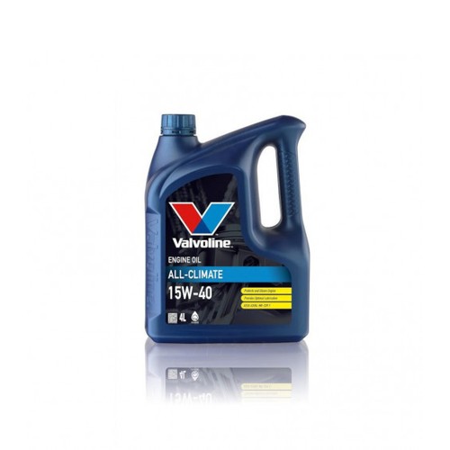 Моторное масло Valvoline All Climate 15W-40, 4 л, минеральное купить в Мурманске с доставкой