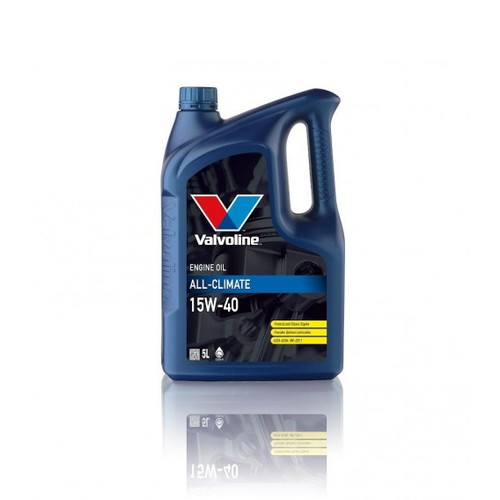 Моторное масло Valvoline All Climate 15W-40, 5 л, минеральное купить в Мурманске с доставкой