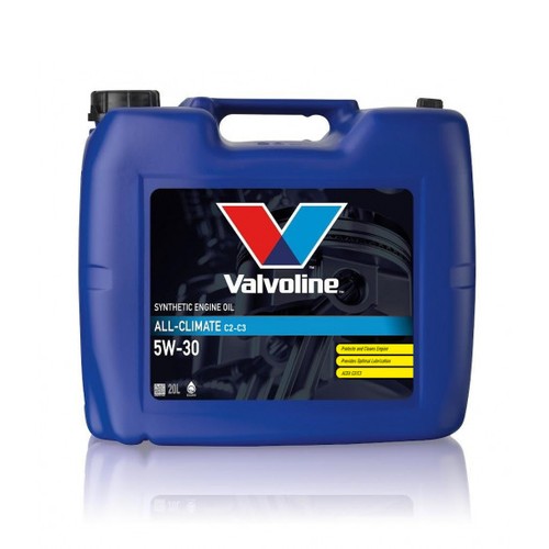 Моторное масло Valvoline All Climate C2/C3 5W-30, 20 л, синтетика купить в Мурманске с доставкой