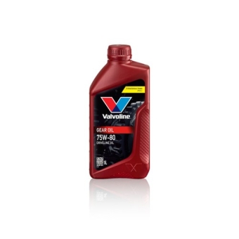 Трансмиссионное масло Valvoline Gear Oil 75W-80, 1 л, минеральное