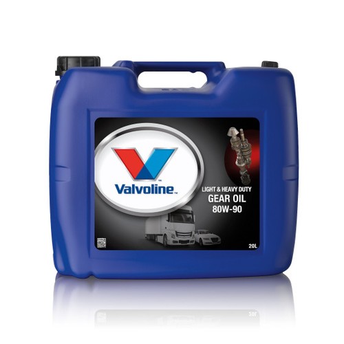 Трансмиссионное масло Valvoline Light & Heavy Duty Gear Oil 80W-90, 20 л, минеральное купить в Мурманске с доставкой