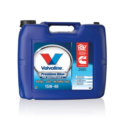 Моторное масло Valvoline Premium Blue 15W-40, 20 л, минеральное купить в Мурманске с доставкой