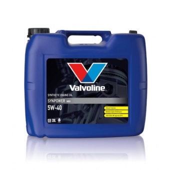 Моторное масло Valvoline SynPower MBO 5W-40, 20 л, синтетика