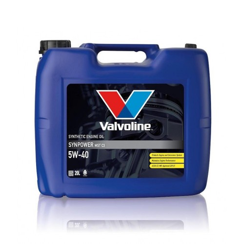 Моторное масло Valvoline SynPower MST C3 5W-40, 20 л, синтетика купить в Мурманске с доставкой