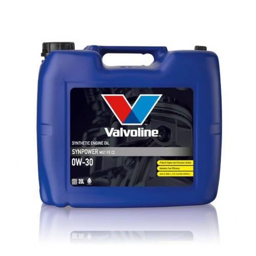 Моторное масло Valvoline SynPower MST FE C2 0W-30, 20 л, синтетика купить в Мурманске с доставкой