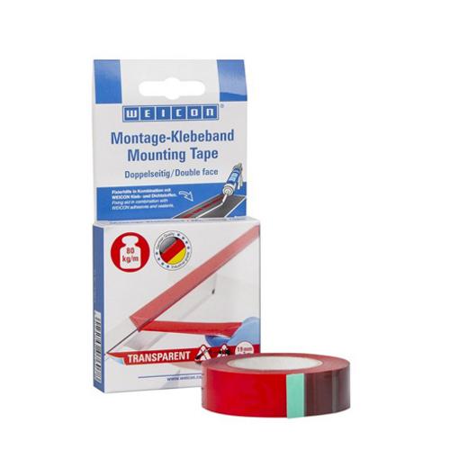 Двусторонняя монтажная лента прозрачная WEICON купить в Мурманске с доставкой