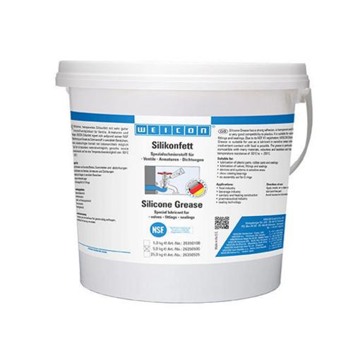 Силиконовая жировая смазка WEICON HV, 5 кг купить в Мурманске с доставкой