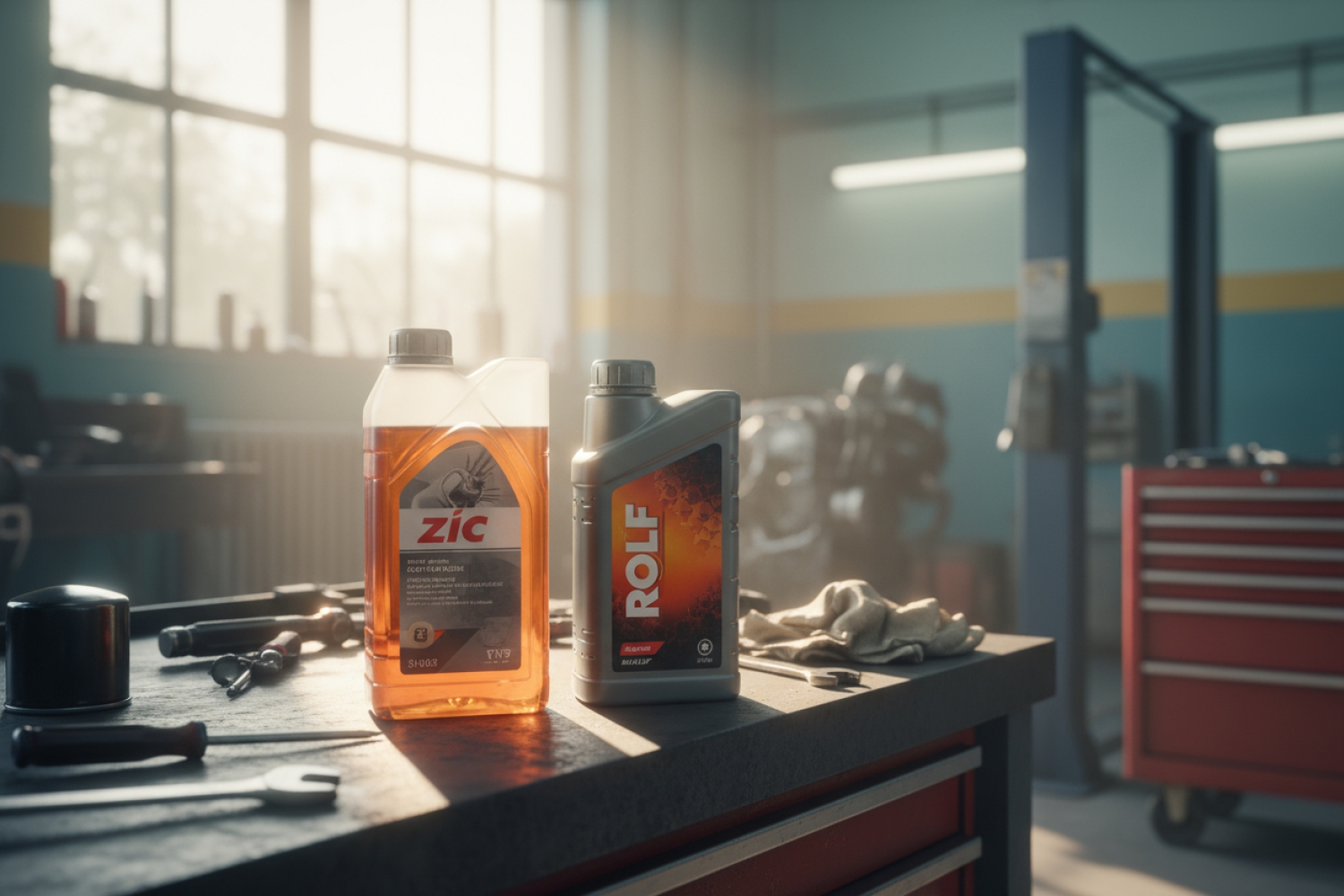 Какое масло лучше — ZIC или Rolf
